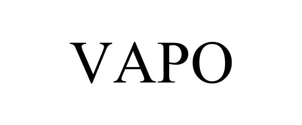 Trademark Logo VAPO