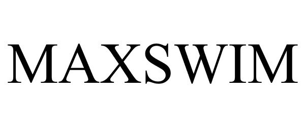 Trademark Logo MAXSWIM
