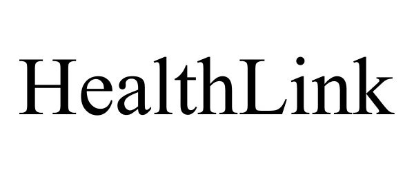 Trademark Logo HEALTHLINK