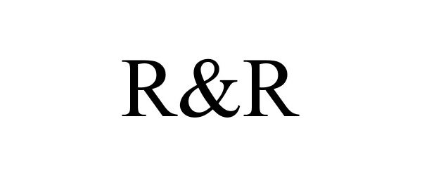 Trademark Logo R&R