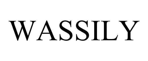 Trademark Logo WASSILY