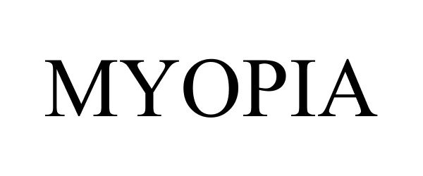 Trademark Logo MYOPIA