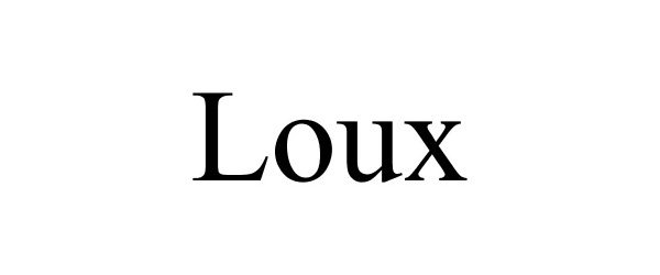 Trademark Logo LOUX