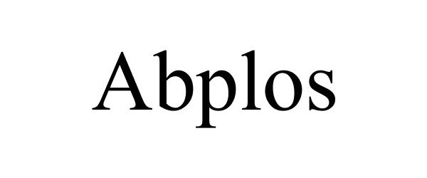 Trademark Logo ABPLOS