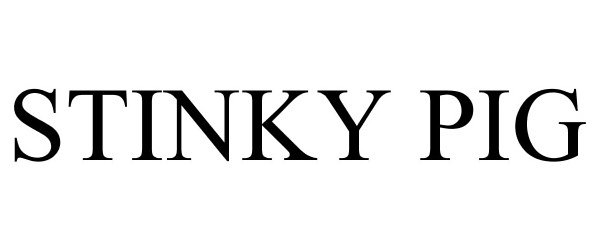 Trademark Logo STINKY PIG