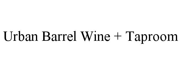  URBAN BARREL WINE + TAPROOM