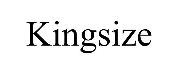 Trademark Logo KINGSIZE