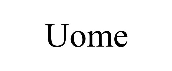 Trademark Logo UOME