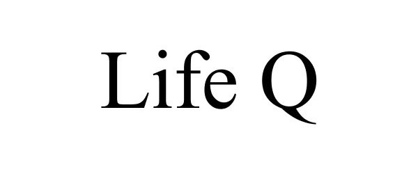 Trademark Logo LIFE Q
