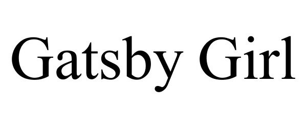 Trademark Logo GATSBY GIRL