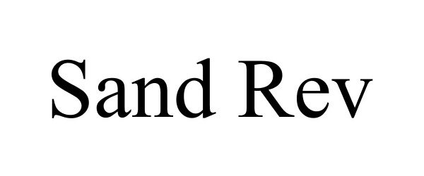 SAND REV - Sand Revolution II, LLC Trademark Registration