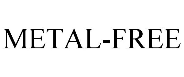 Trademark Logo METAL-FREE