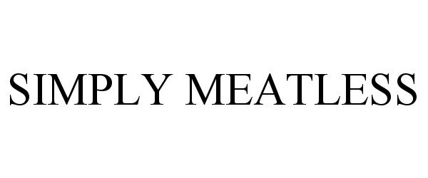  SIMPLY MEATLESS