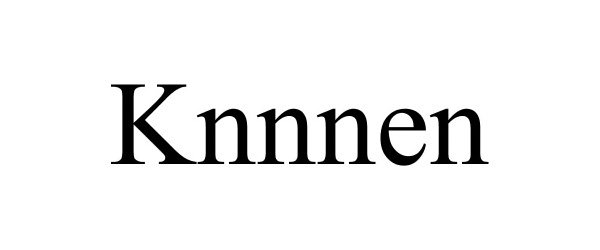 Trademark Logo KNNNEN