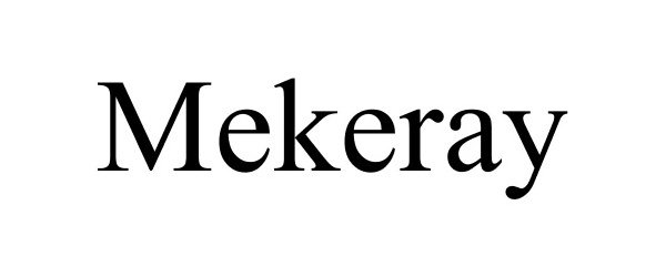  MEKERAY