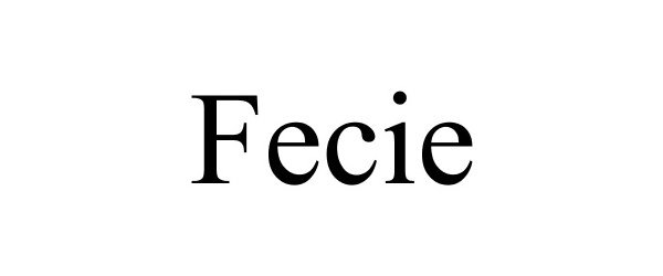 Trademark Logo FECIE