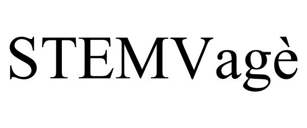 Trademark Logo STEMVAGÉ