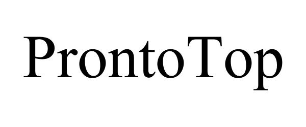 Trademark Logo PRONTOTOP