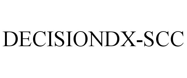 Trademark Logo DECISIONDX-SCC