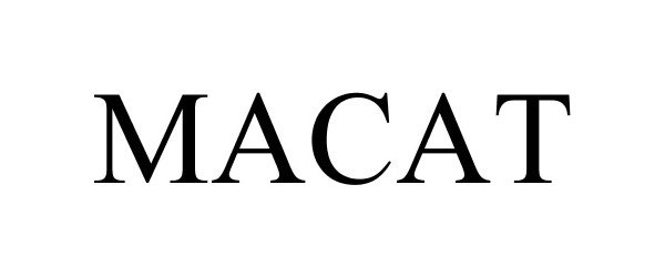Trademark Logo MACAT