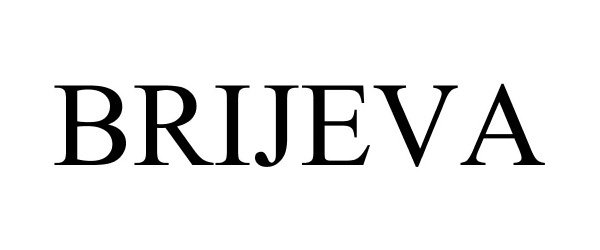 Trademark Logo BRIJEVA
