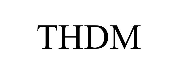 Trademark Logo THDM