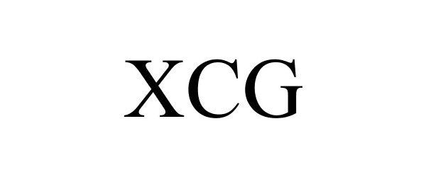 Trademark Logo XCG