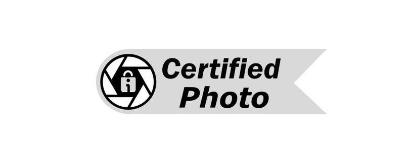 Trademark Logo I CERTIFIED PHOTO