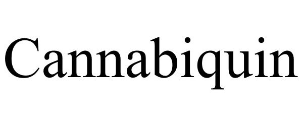 Trademark Logo CANNABIQUIN