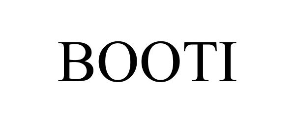 Trademark Logo BOOTI