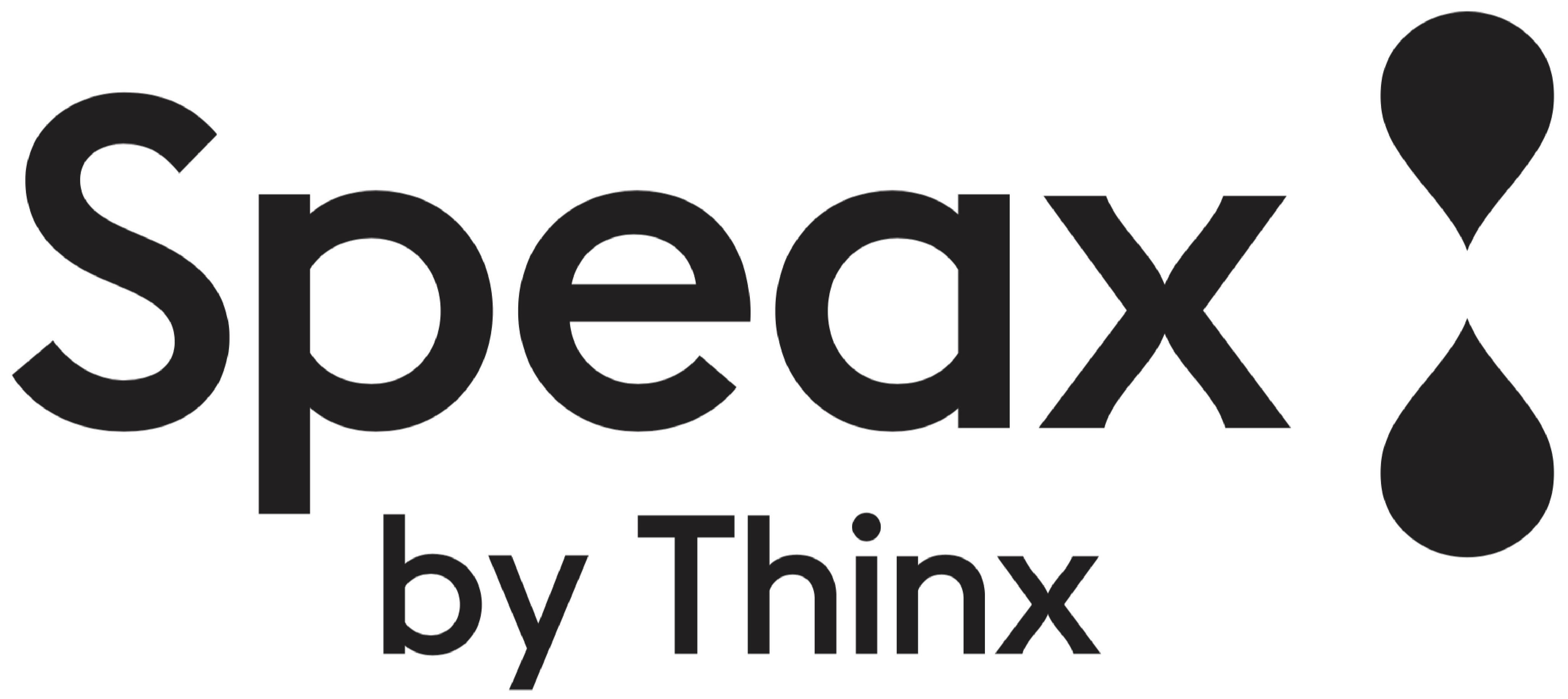 Trademark Logo SPEAX BY THINX