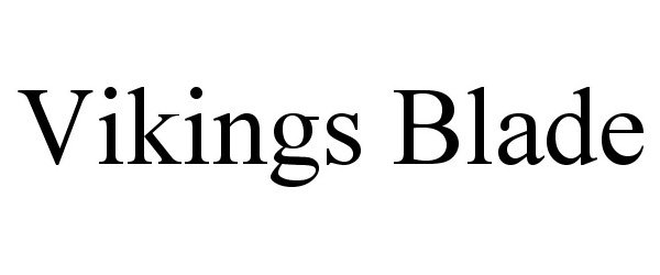 Trademark Logo VIKINGS BLADE
