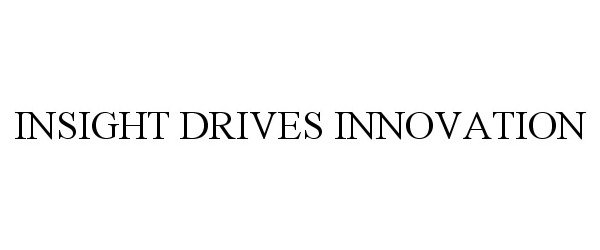 Trademark Logo INSIGHT DRIVES INNOVATION