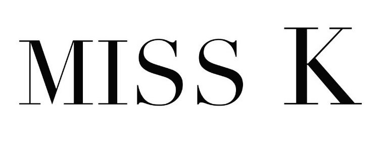 Trademark Logo MISS K