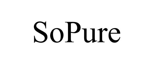 Trademark Logo SOPURE