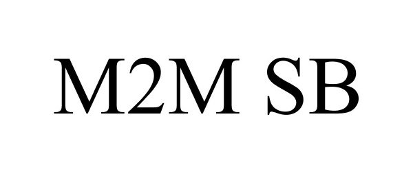 Trademark Logo M2M SB