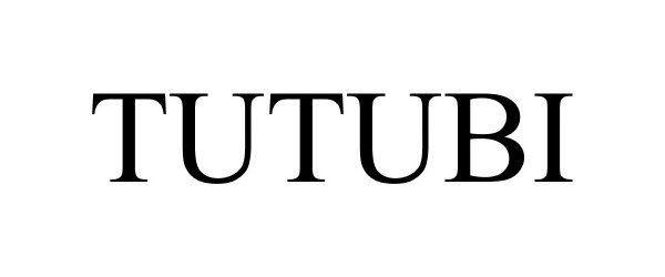 Trademark Logo TUTUBI