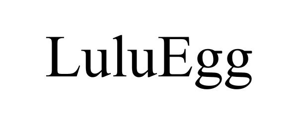 Trademark Logo LULUEGG