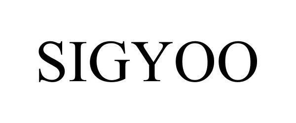 Trademark Logo SIGYOO