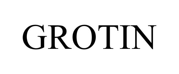 Trademark Logo GROTIN