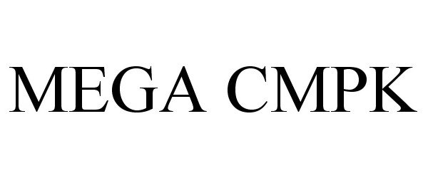 Trademark Logo MEGA CMPK