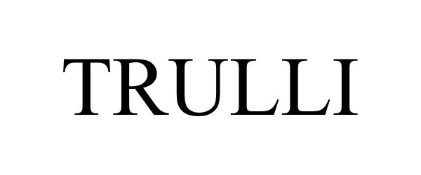 Trademark Logo TRULLI
