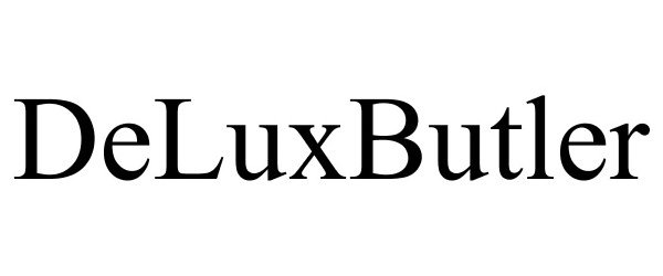 Trademark Logo DELUXBUTLER
