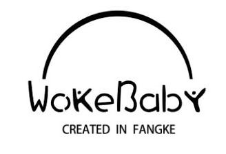 Trademark Logo WOKEBABY CREATED IN FANGKE