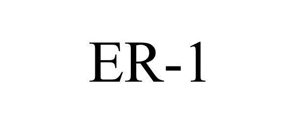 Trademark Logo ER-1