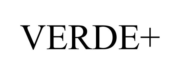 Trademark Logo VERDE+