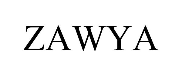 Trademark Logo ZAWYA