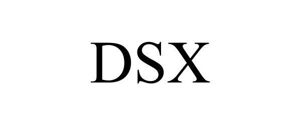 Trademark Logo DSX