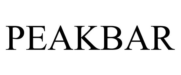Trademark Logo PEAKBAR