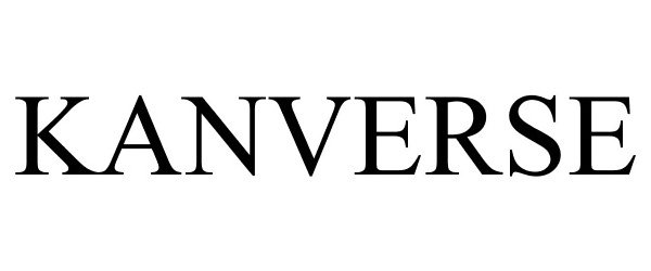 Trademark Logo KANVERSE